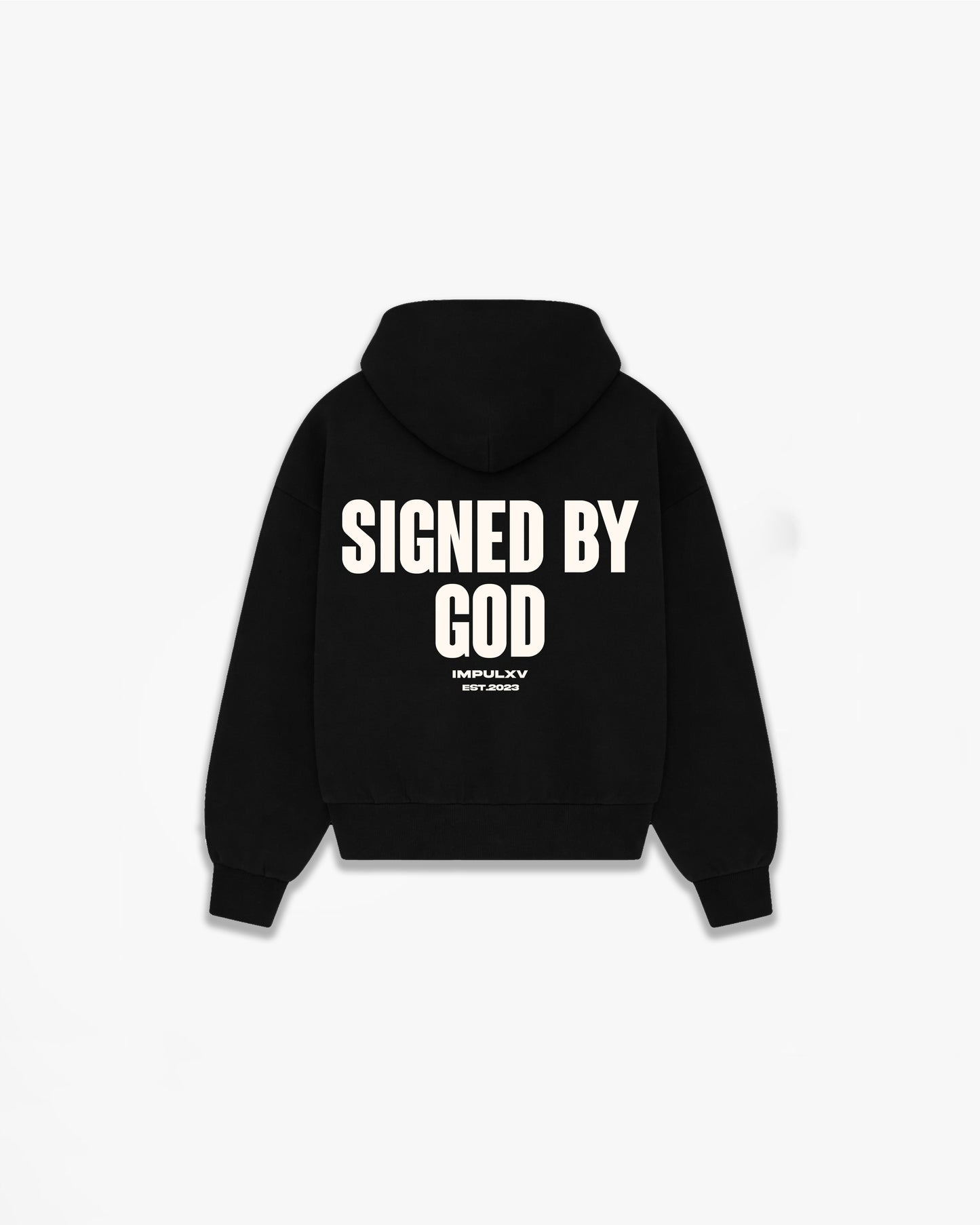 Signed By God ORGNL Double Zip Boxy Hoodie